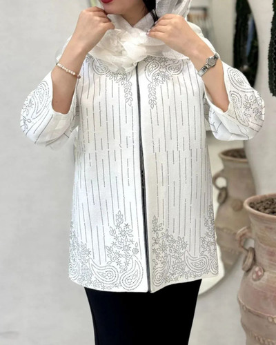 مانتو زنانه نگینی ابان