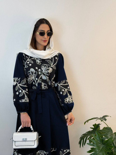 پیراهن دخترانه بلند سوزان