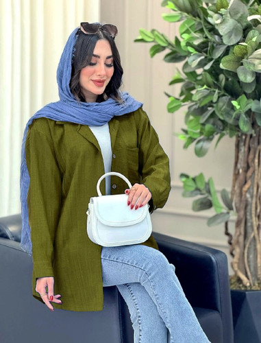 مانتو دخترانه لینن درجه یک