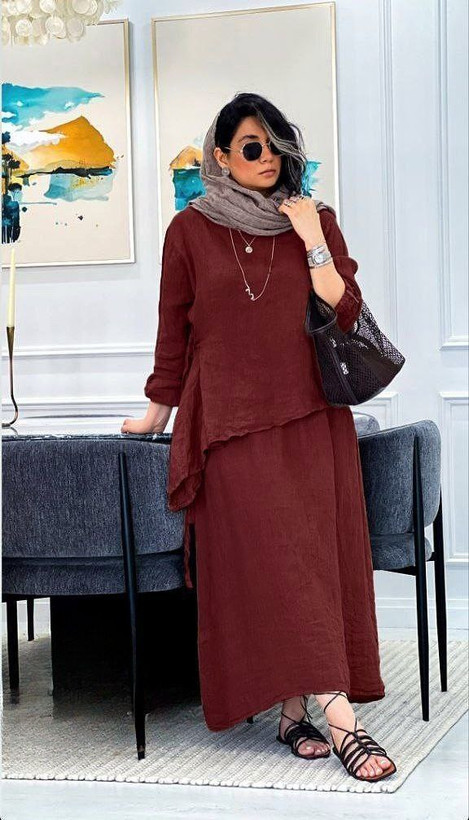 شومیز دامن دخترانه دریانا