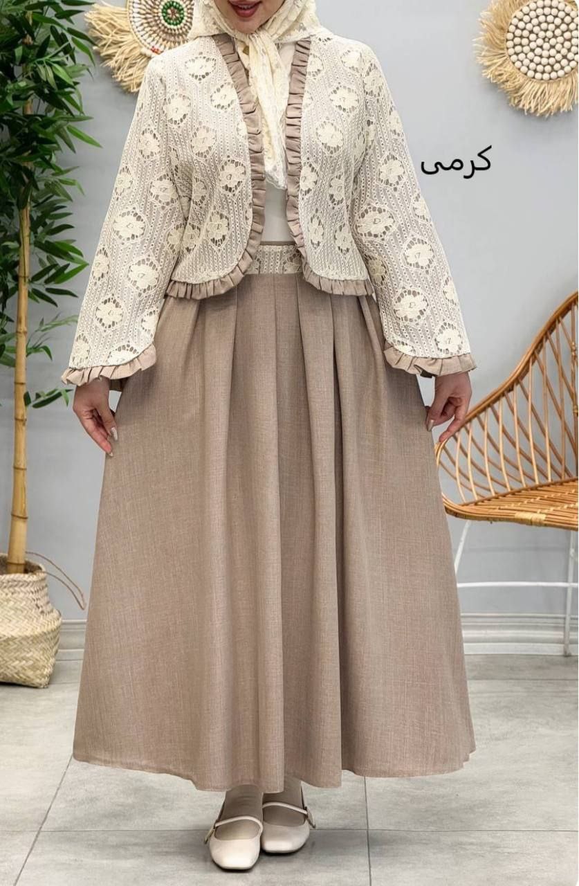 کت دامن دخترانه گیلدا