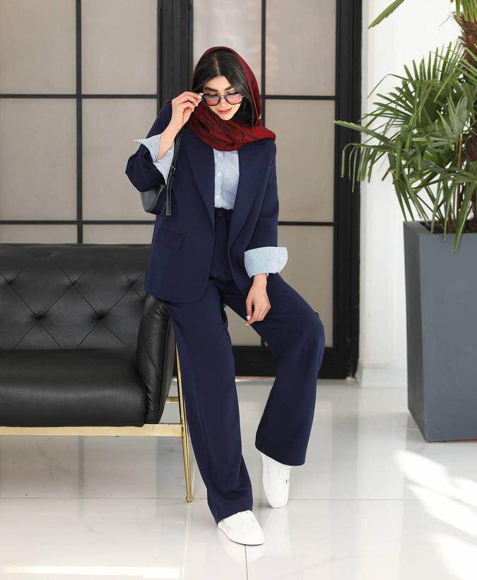 کت شلوار دخترانه مزونی سیلوا