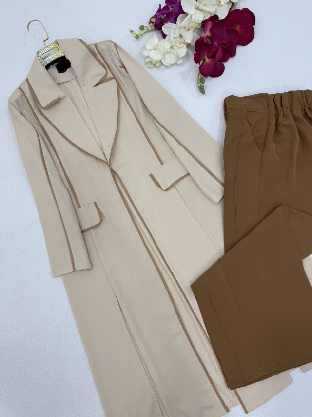 مانتو شلوار دخترانه مدینا