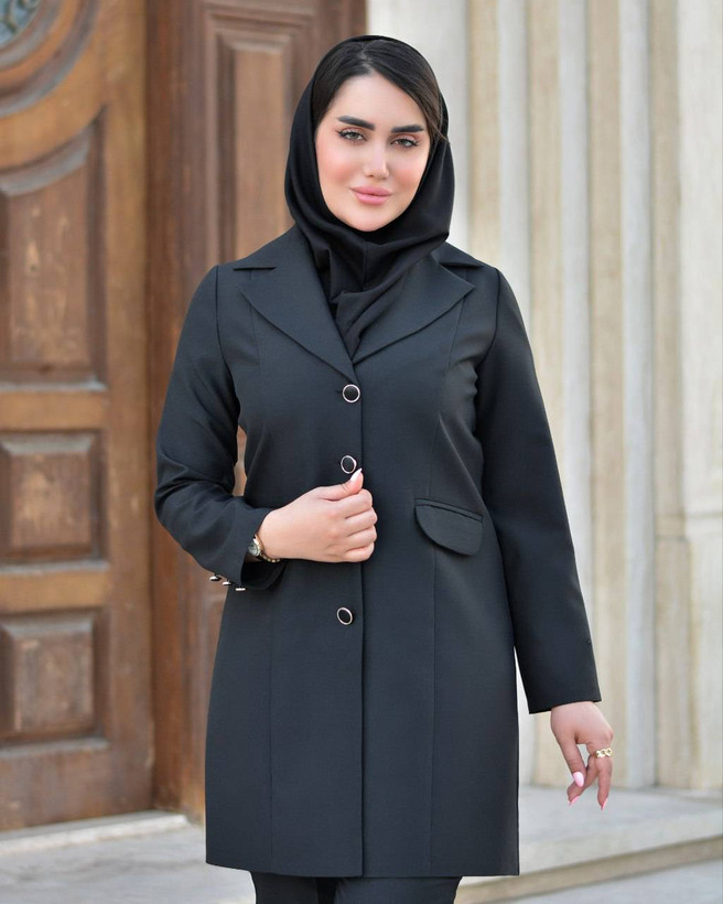 مانتو شلوار اداری دخترانه لطیفه