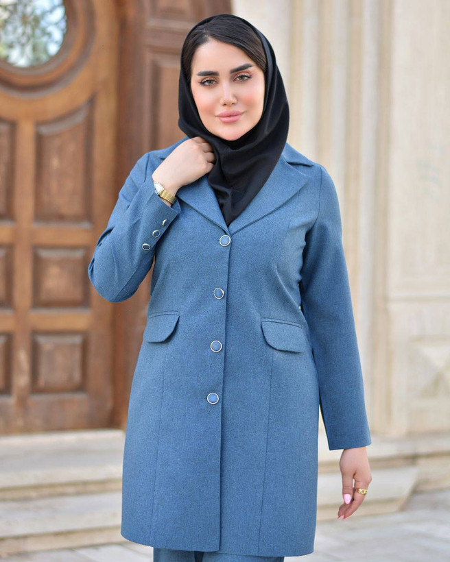مانتو شلوار دخترانه اداری لطیفه
