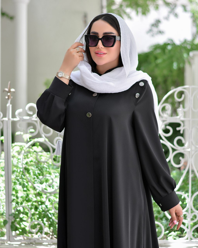 مانتو زنانه عبایی حنانه