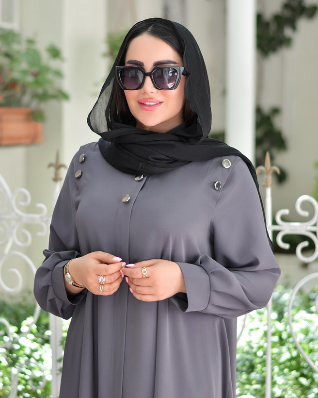 مانتو زنانه عبایی حنانه