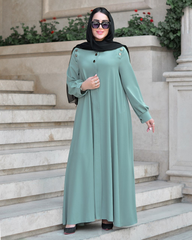 مانتو زنانه عبایی حنانه