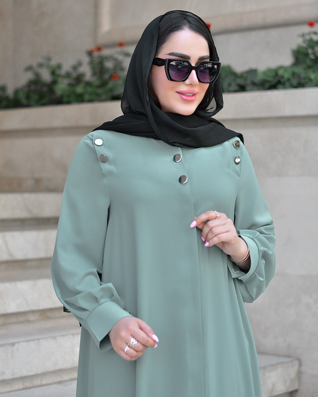 مانتو زنانه عبایی حنانه