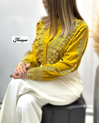 شومیز دخترانه مزون دوز ثمین