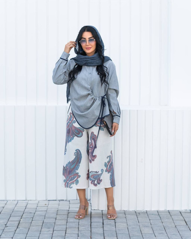 شومیز شلوار دخترانه مدل حنانه