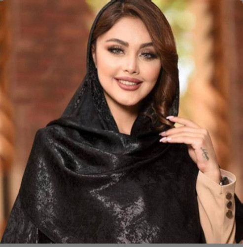 شال دخترانه پتینه فندی