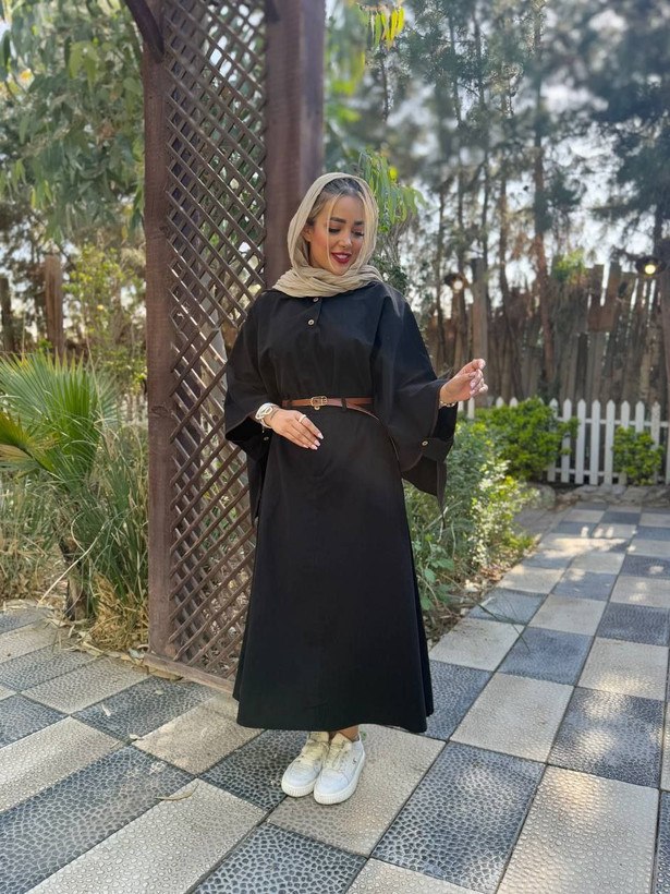 پانچو دامن دخترانه مدل تانی