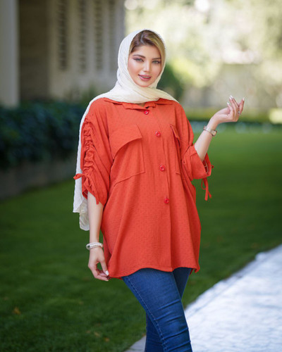 مانتو شومیزی دخترانه ابروبادی