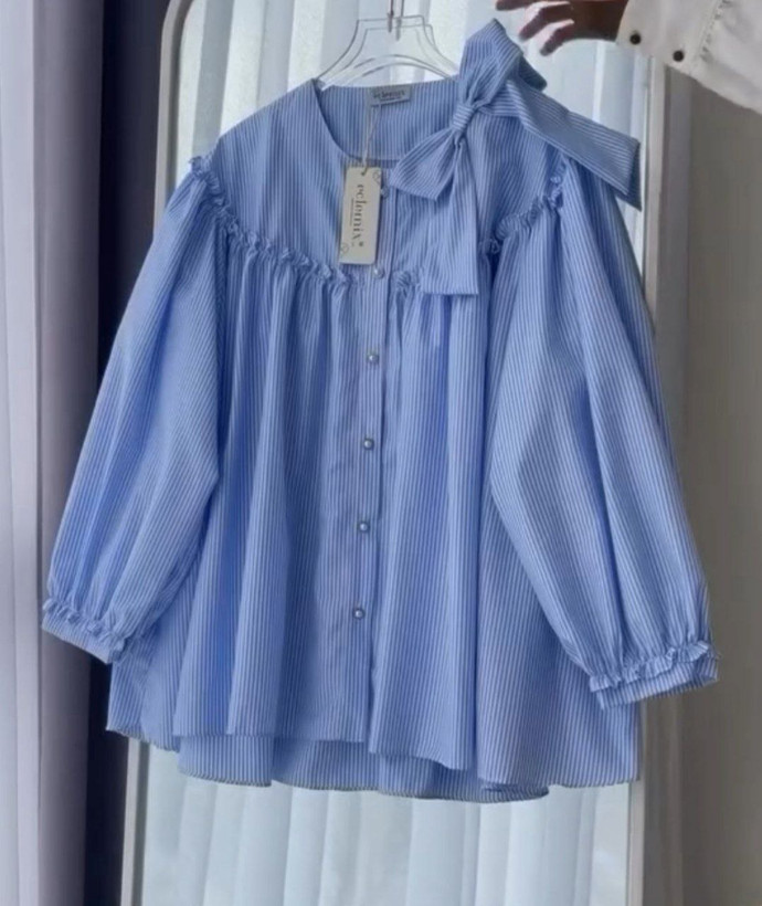 شومیز دخترانه عروسکی نسترن