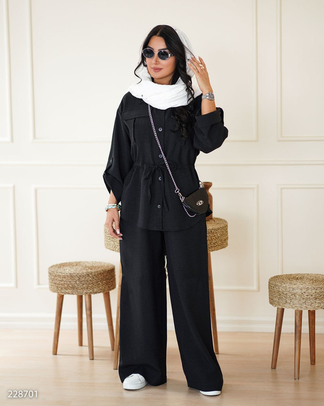 شومیز شلوار دخترانه مدل اقاقیا