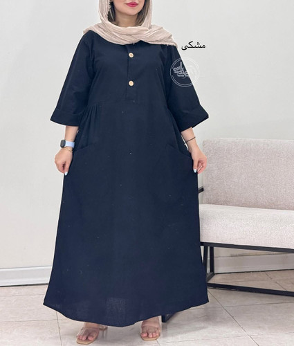 پیراهن مانتویی دخترانه حنا