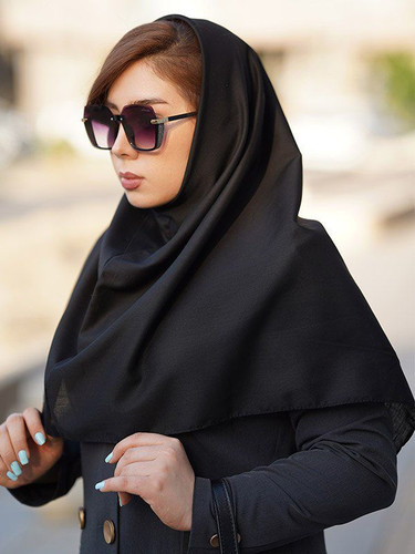 مقنعه دخترانه ساده اداری