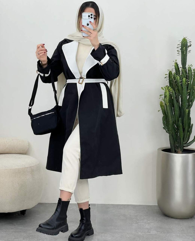 بارانی دخترانه نفس