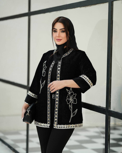 مانتو زنانه مدل گلبرگ