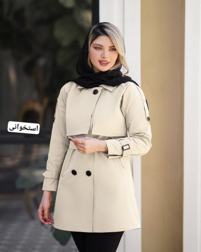 بارانی دخترانه مدل بیتا
