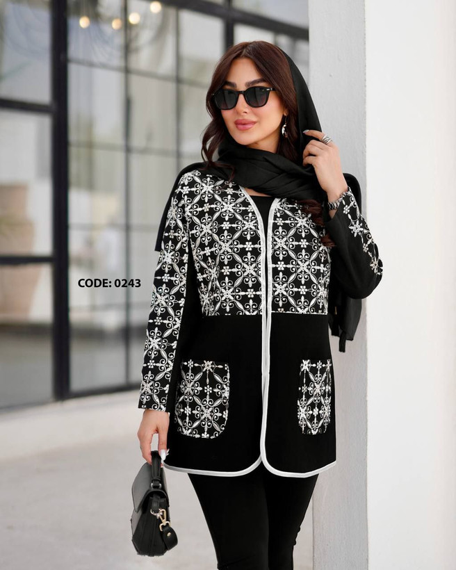 مانتو کتی زنانه مدل برنا