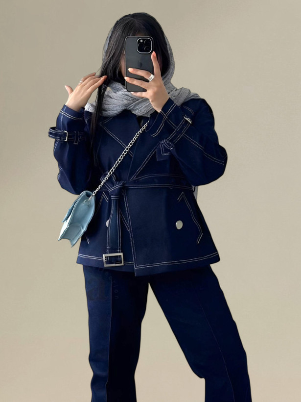 ست مانتو شلوار دخترانه پاییزه