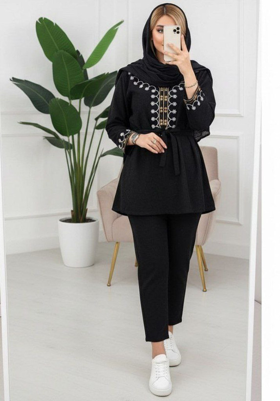 ست تونیک شلوار زنانه شرمین