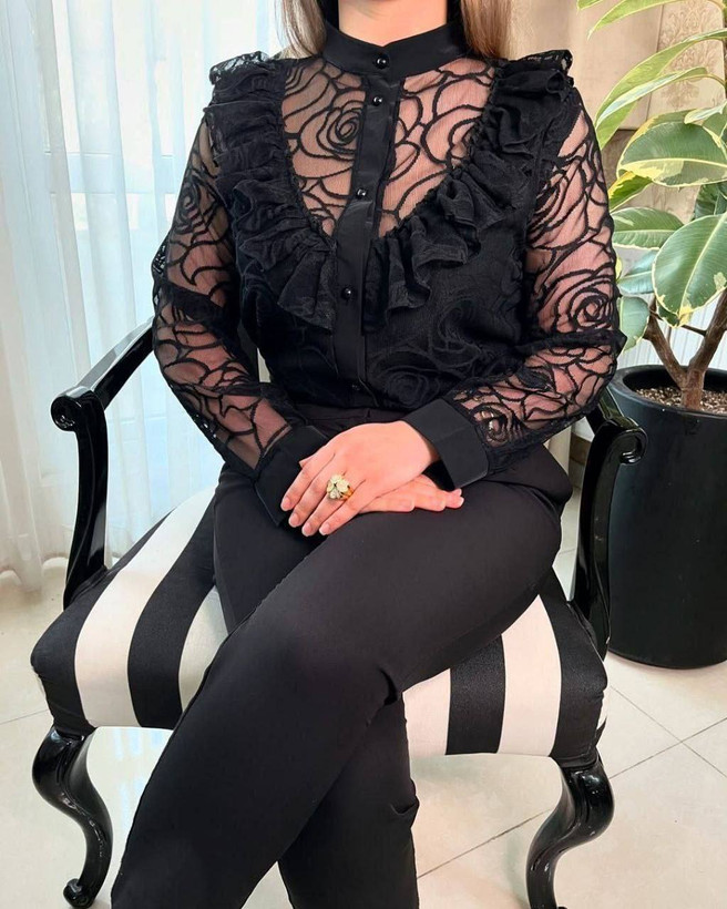 شومیز زنانه گل