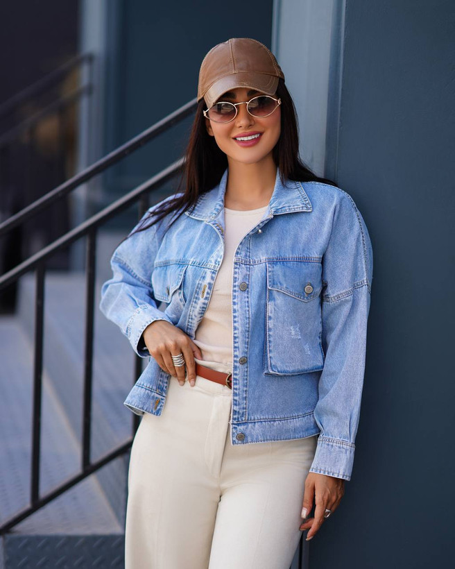 جین کراپ دخترانه مدل سنگشور