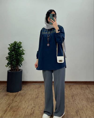 مانتو زنانه سایز بزرگ آفتاب