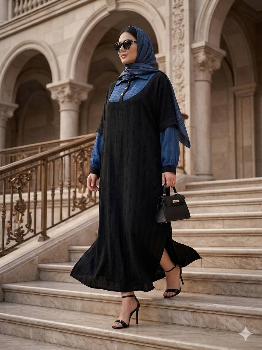لباس بلند زنانه مدل ریما