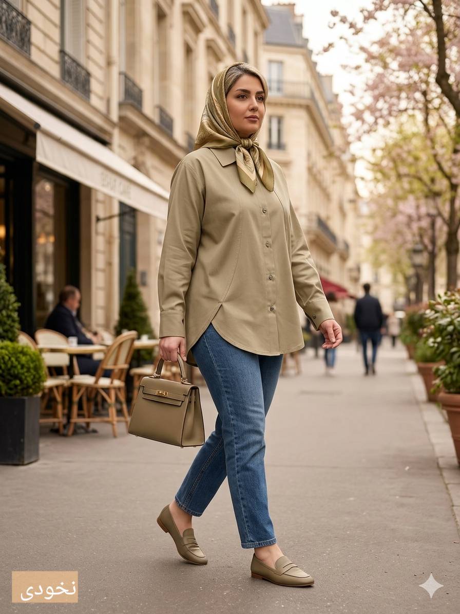 مانتو زنانه پاستیلی مدل ملین