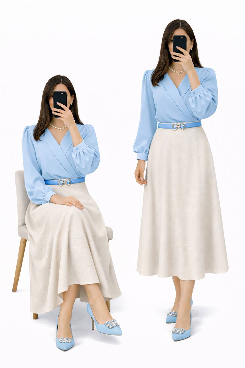 ست شومیز دامن زنانه اسرا