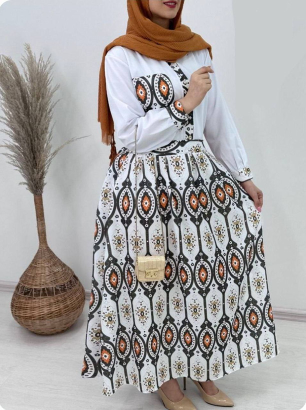 ست شومیز دامن زنانه ترمه