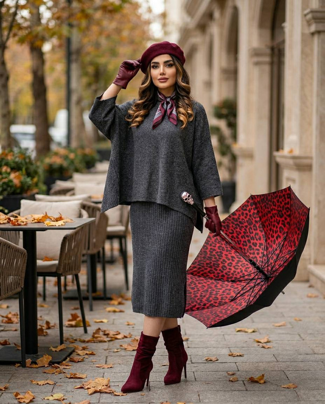 سارافون رویه زنانه بغل گوشواره دار مدل مروارید