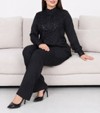 شومیز زنانه مجلسی مدل کمند