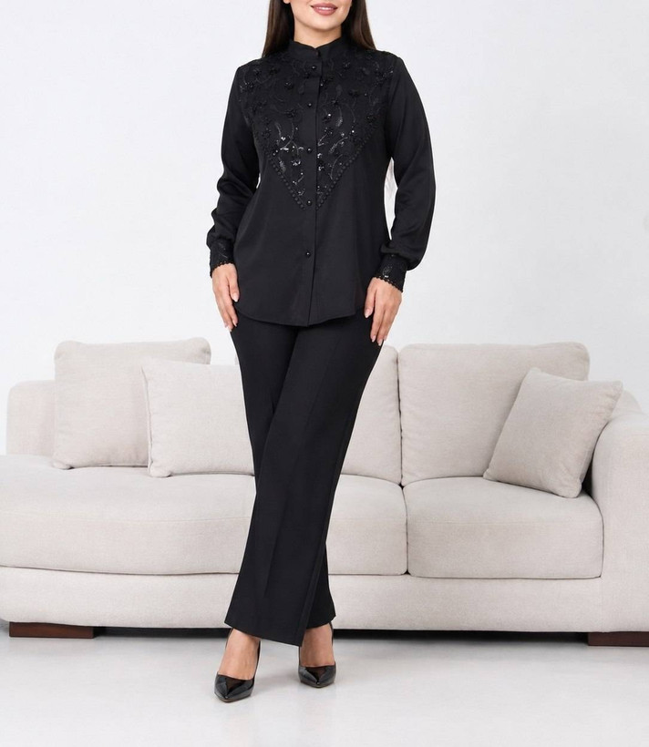 شومیز زنانه مجلسی مدل کمند