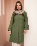 مانتو زنانه یقه هفت مدل مهرو