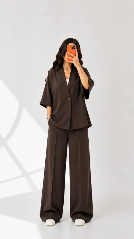 ست زنانه تک دکمه دنیا