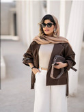 بارونی پاییزه زنانه مدل ساناز